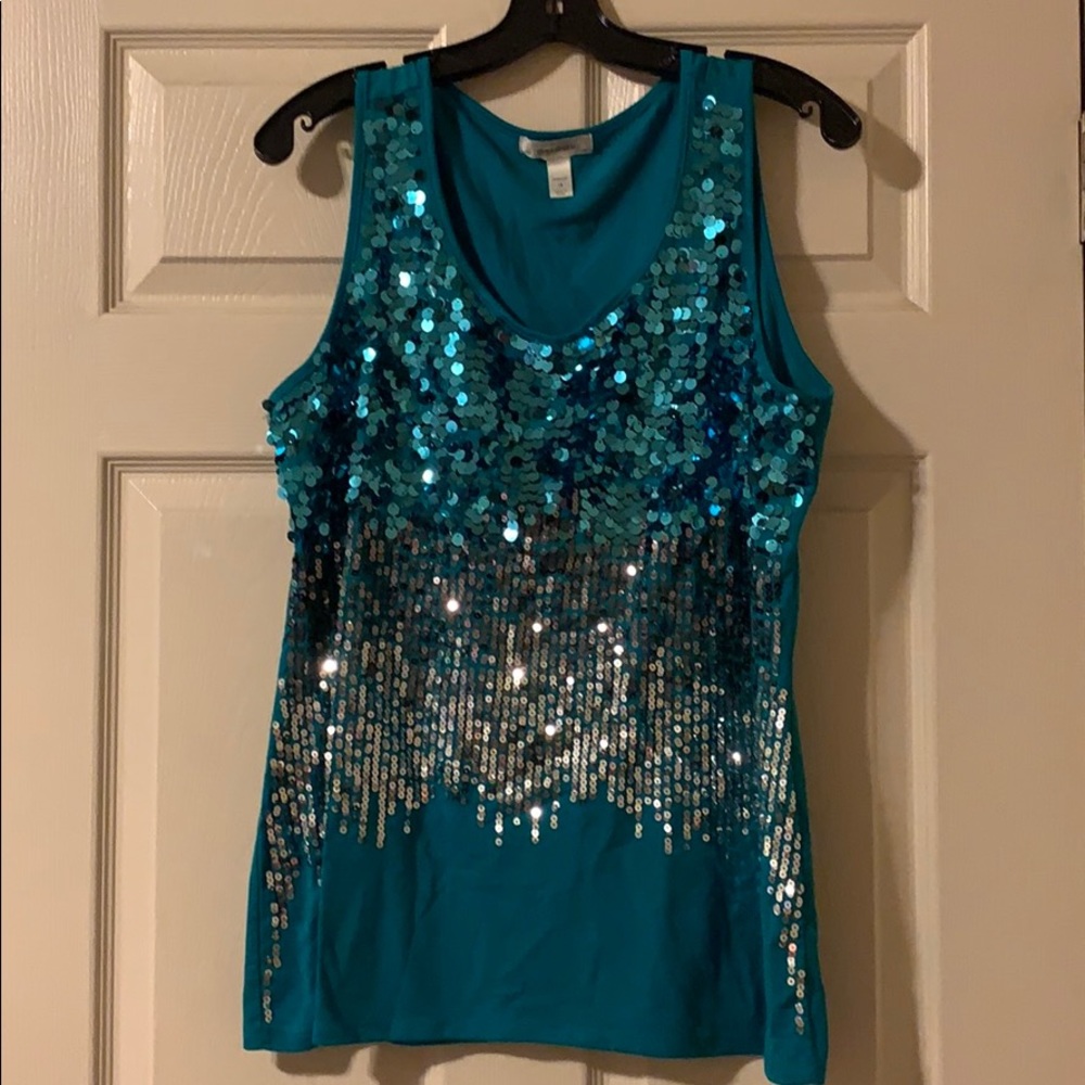 Sequin Tank (Dressbarn)